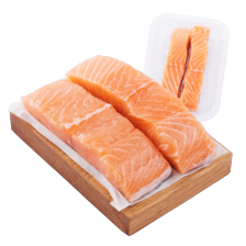 Vis Marine verse zalmfilet met huid